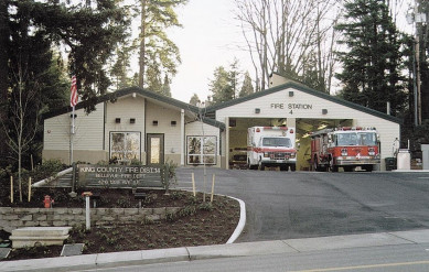 Firestation new exterior