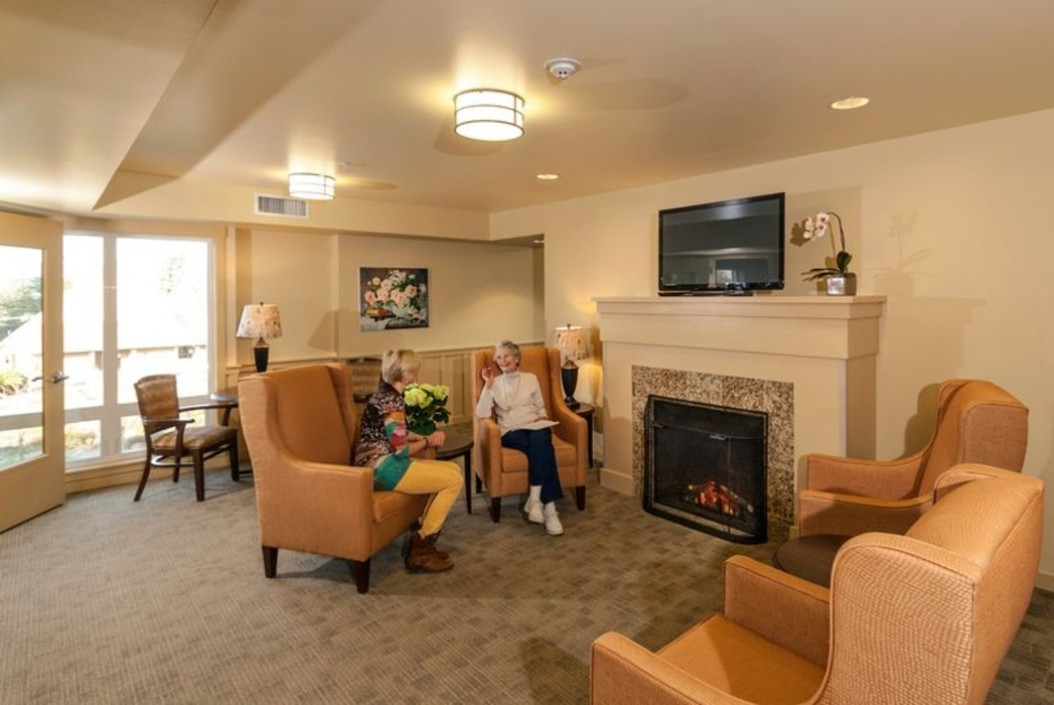 Memory Care Neighborhood Living Room